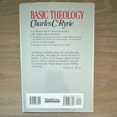 Charles C. Ryrie Basic Theology Hardcover Chariot Victor Pub 1986 Dust Jacket