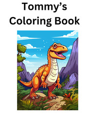 „Cute Dinosaur Coloring Book fun for allFun, Creative & Relaxing Art Pages