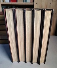 Lands and Peoples The World in Color Set of 5 Hardcover Volumes Grolier