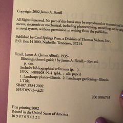 Revised Edition Illinois Gardener’s Guide By James A. Fizzell. 272 Pages