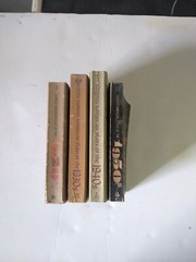 FAMOUS AMERICAN PLAYS OF THE 1920s, 1930s, 1940s, 1950s (4 paperbacks)