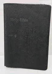 VTG The Holy Bible The National Bible Press KJV Self-Pronouncing 1940’s? 50’s?