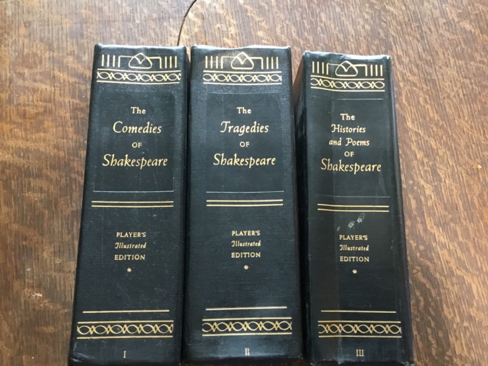The Comedies Tragedies Histories of Shakespeare Player’s Edition 3 Volume Set