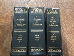 The Comedies Tragedies Histories of Shakespeare Player’s Edition 3 Volume Set