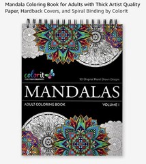 Color It Mandalas to Color Volume 1 – 50 Designs