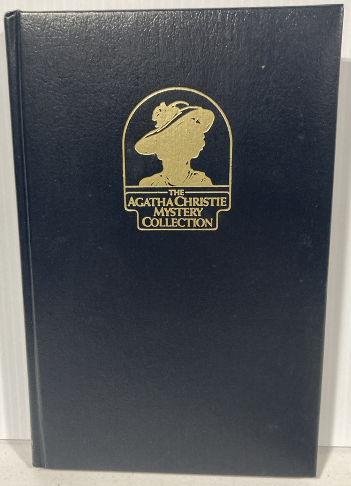RARE Black Coffee Agatha Christie Mystery Collection Bantam Leatherette 1998