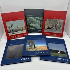 The Library of Nations 6 Volumes Time Life Hardcover Books Home School Library