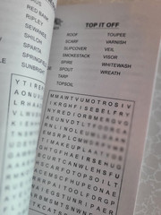 Kappa Word Seek Puzzles- Lot of 2-Extra Large & Blue Ribbon-For The Whole Family