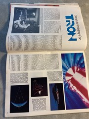 American Cinematographer Magazine 1982 August Tron Issue