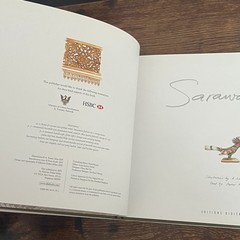 Sarawak Sketchbook 2005 Hardcover HCDJ Malaysia Tribal Art Anthropology