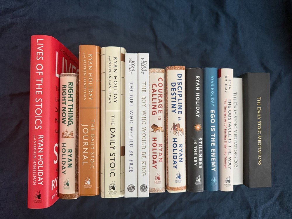 Ryan Holiday Daily Stoic 13 Book Collection Set – 11 Signed Books