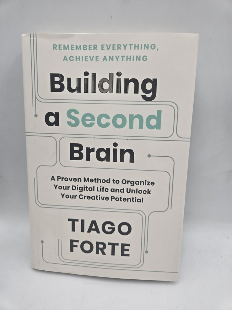 Signed. Building a Second Brain: A Proven Method to Organize Your Digital Life