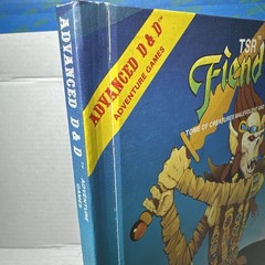 D&D Advanced Dungeons and Dragons Fiend Folio TSR 1981 Hardcover
