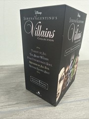 Serena Valentino’s Villains Collection 5 Book Softcover Set Books Disney Journal