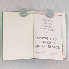 Hennepin County History Magazine 1970-1974 Hardcover Bound