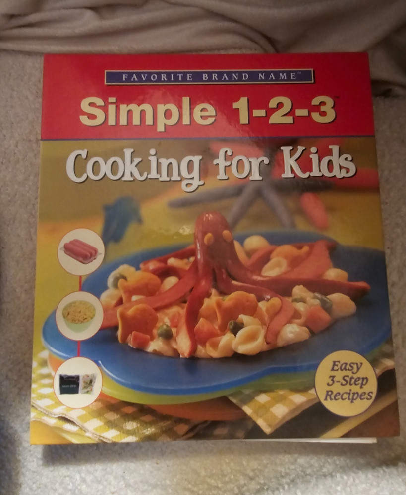 Cooking for Kids Vintage Cookbook Simple 1-2-3