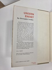Unseen Enemy Christopher Landon 1957 Book Club Edition Ellen Raskin Doubleday