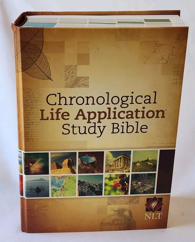 NLT Chronological Life Application Study Bible – Hardcover – tyndale