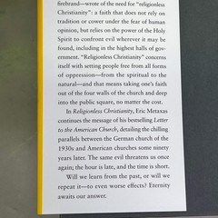 RELIGIONLESS CHRISTIANITY Gods Answer To Evil By Eric Metaxas Hardback Book