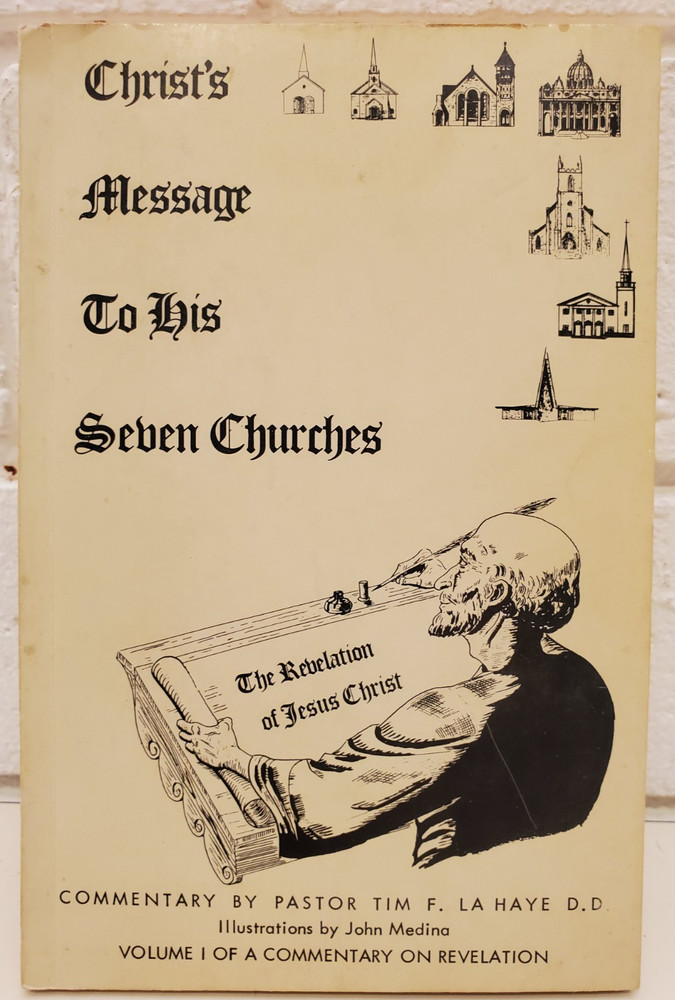 TIM LAHAYE 1965 CHRIST’S MESSAGE TO HIS SEVEN CHURCHES VINTAGE DAVID JEREMIAH