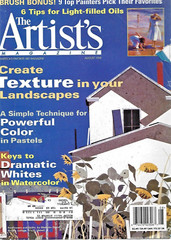 6-THE ARTIST’S MAGAZINES” FEB 98- MARCH 98- APRIL 98- JUNE 98- AUG 98- OCT B13