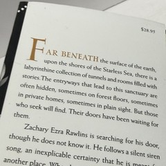 Erin Morgenstern The Starless Sea 1st Edition 1st Printing
