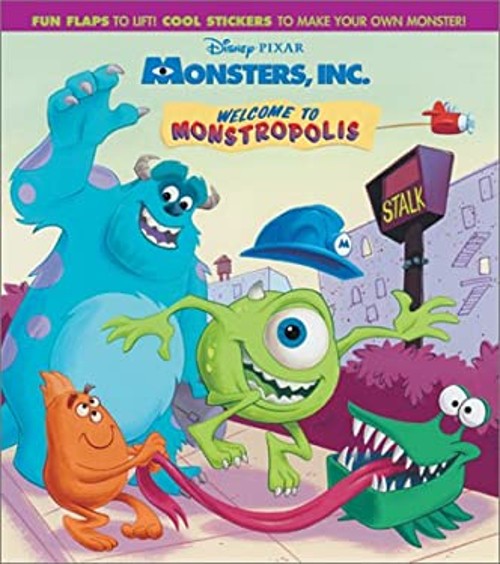 Welcome to Monstropolis Board Books RH Disney Staff