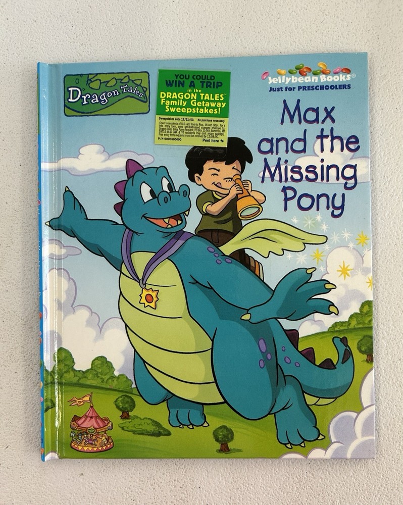 DRAGONTALES MAX AND THE MISSING PONY BOOK JELLYBEAN BOOK