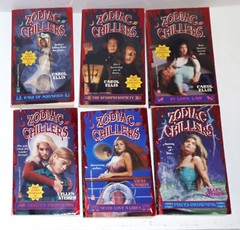 Zodiac Chillers Books 1-6 First Edition SOLD AS A SET