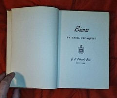 Bianca by Mabel Cronquist, 1956, Hardcover, 348 pages