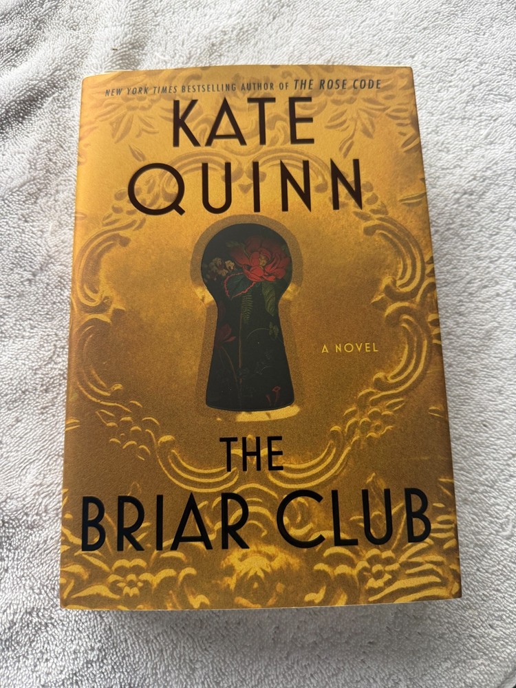 THE BRIAR CLUB – KATE QUINN – HARD COVER – (RC 4-1)