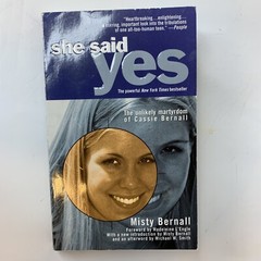 SHE SAID YES by Misty Bernall paperback book FREE SHIPPING Christian columbine