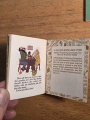4 Little Little Minature Golden Books – Vintage 2.75″