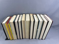 Lot of 12 Novels Mixed Authors, Genres And Titles Hardcover Dust Jacket Books