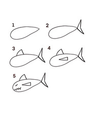 How to Draw for Kids ages 4-8 Simple Step by Step How to Draw Animals
