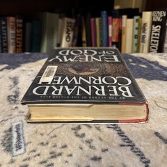 Enemy of God by Bernard Cornwell (Hardcover) US 1st/1st, POOR, Ex-Lib.
