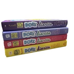 Rachel Renee Russell Lot Of 4 Dork Diaries – In Very Good Condition