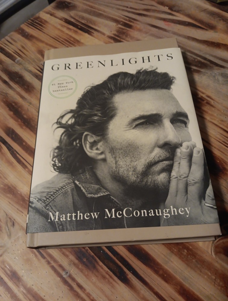 Greenlights by Matthew McConaughey (2020, Hardcover) Used Like New