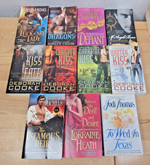 Big Lot 45 Historical Romance Novels Books Multiple Series & Authors