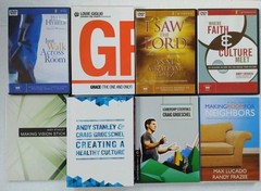HUGE LOT (8) CHRISTIAN BIBLE STUDY DVD SETS~SMALL GROUP ~ LUCADO,STANLEY, GIGLIO