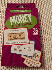 First Grade MONEY FLASH CARDS Kids 36 Cards ~ Grade 1 Learning NEW