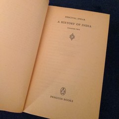 A History of India, Volume 2 By Percival Spear – Paperback Book PB