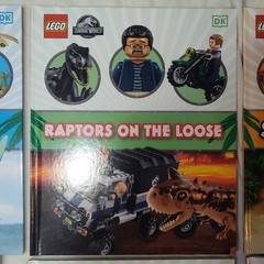 DK LEGO Jurassic World Collection Hardcover Illustrated Box Set Ages 4-8
