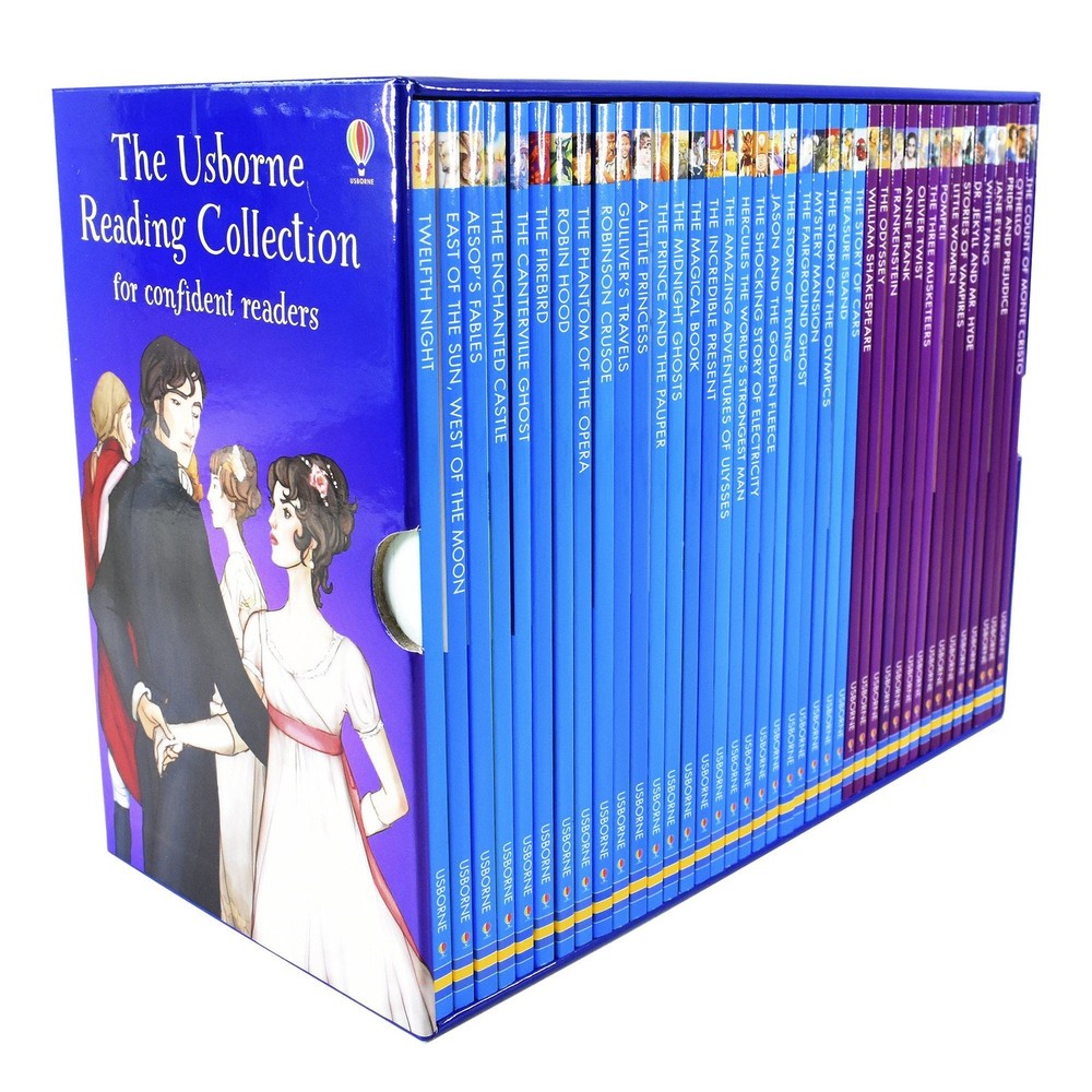 Usborne Reading Collection for Confident Readers 40 Books – Ages 5-7 – Paperback