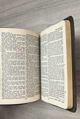 Christian Worker’s 1924 New Testament GENUINE LEATHER Pocket Bible (1945)