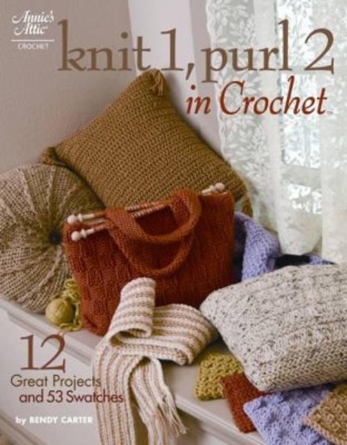 Knit 1, Purl 2 in Crochet Paperback