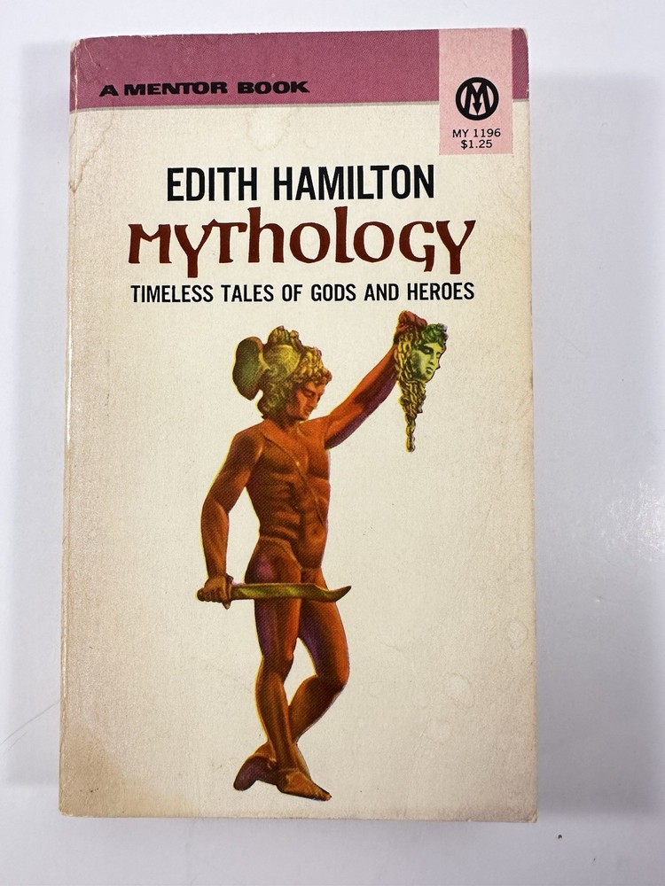 Mythology by Edith Hamilton 1942 A Mentor Book Paperback