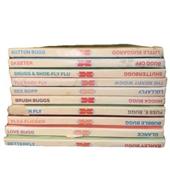 Vintage Topsy Turvy Bugg Hardcover Lot Of 10 Stephen Cosgrove Books 1980s 1988