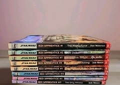 Lot of 10 Jedi Apprentice Paperback books 1,2,7,8,9,10,11,17 by Jude Watson