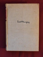 For Whom the Bell Tolls, Published by Charles Scribner’s Sons 1940